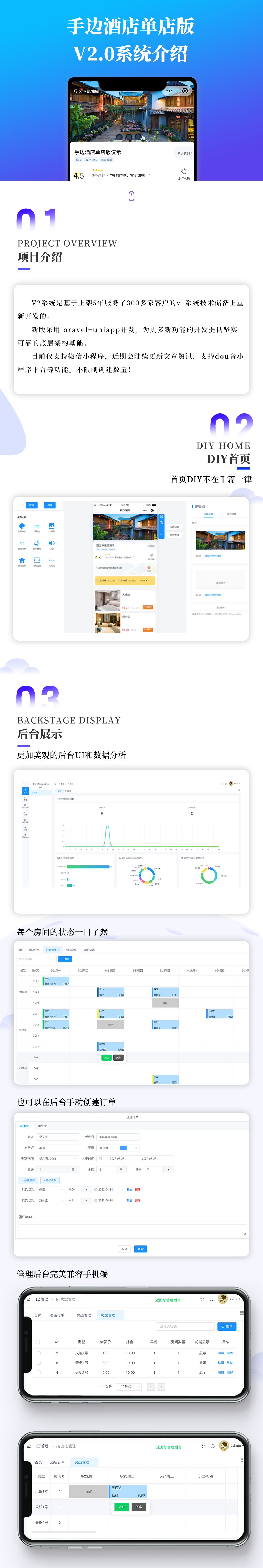 手边酒店V2系统插图