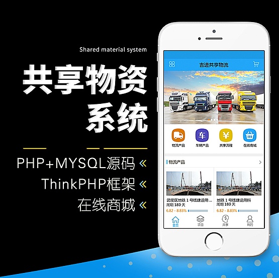 php+mysql源码TP|Thinkphp框架|物资分配,运输,实时监控位置系统
