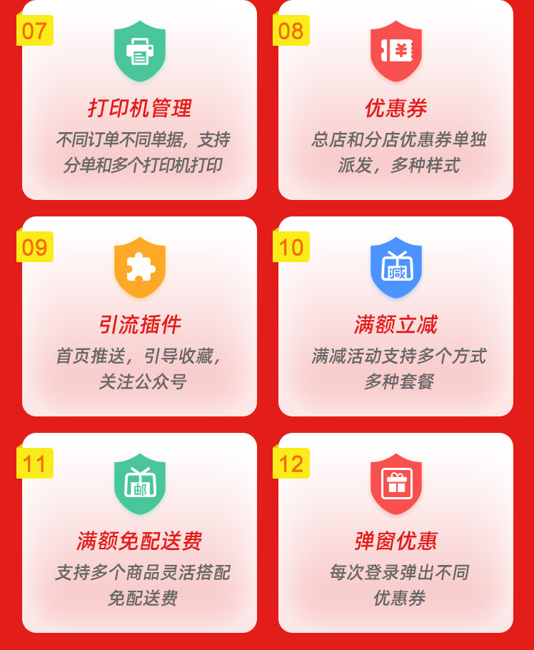 三勾点餐微信支付宝小程序校园点餐源码开发定制前后分离二开插图5