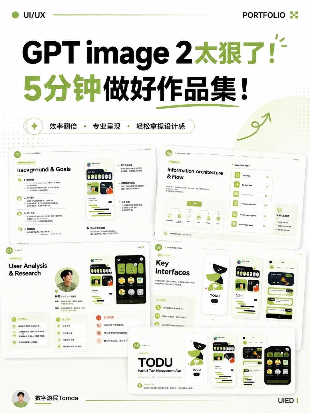 GPT image 2太狠了！ 5分钟做好作品集！插图2