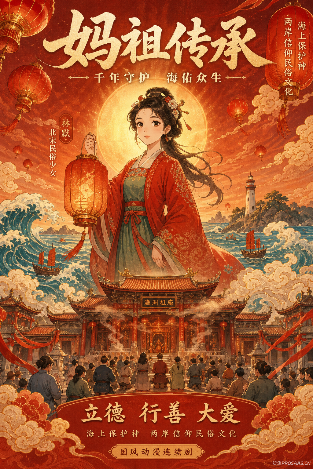 《妈祖文化传承》国风动漫连续剧